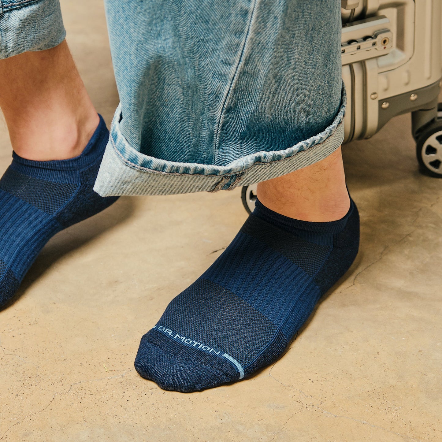 Diagonal - Ankle Compression Socks For Men | Dr. Motion