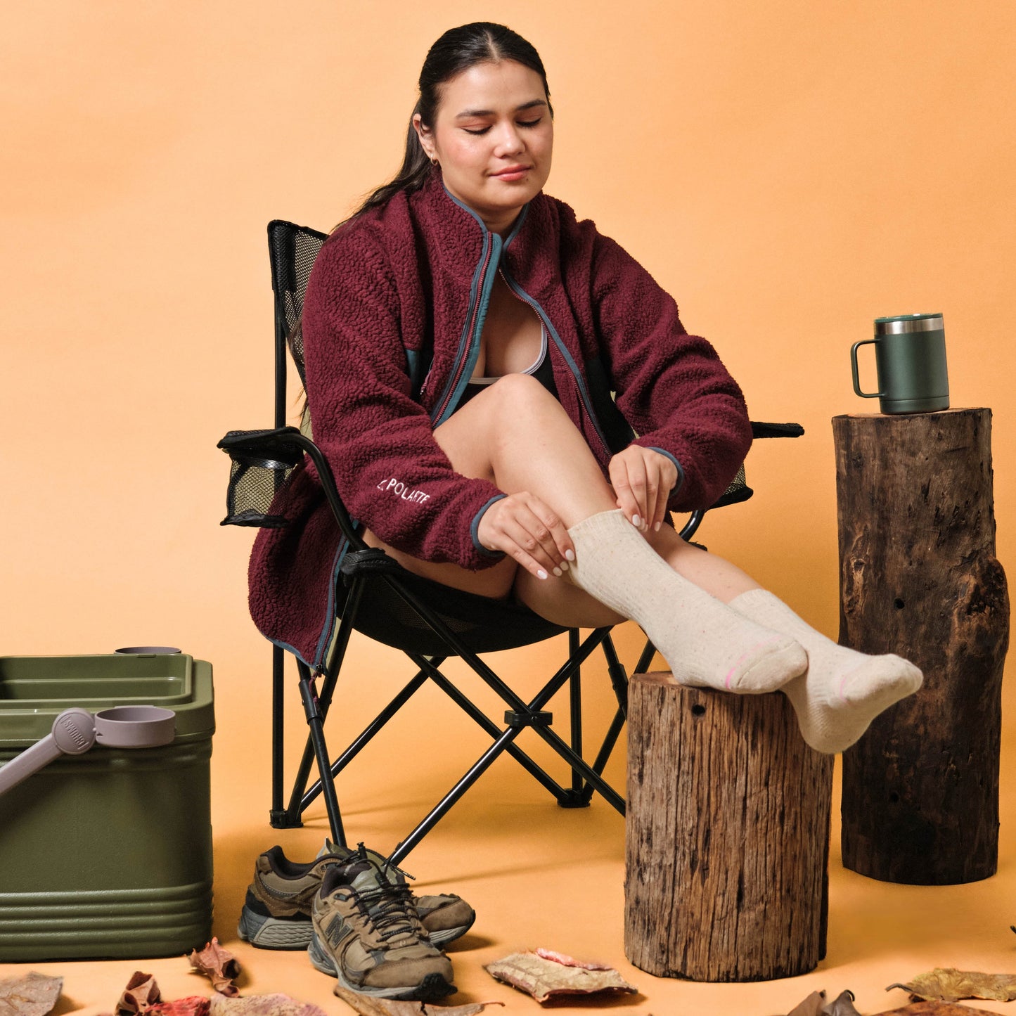 Nep - Compression Outdoor Medium Weight Crew For Women | Dr. Motion