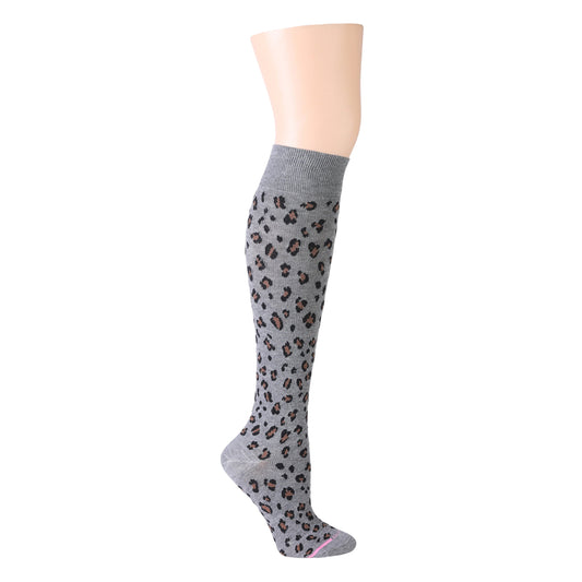 Leopard Print - Knee-High Compression Socks For Women | Dr. Motion