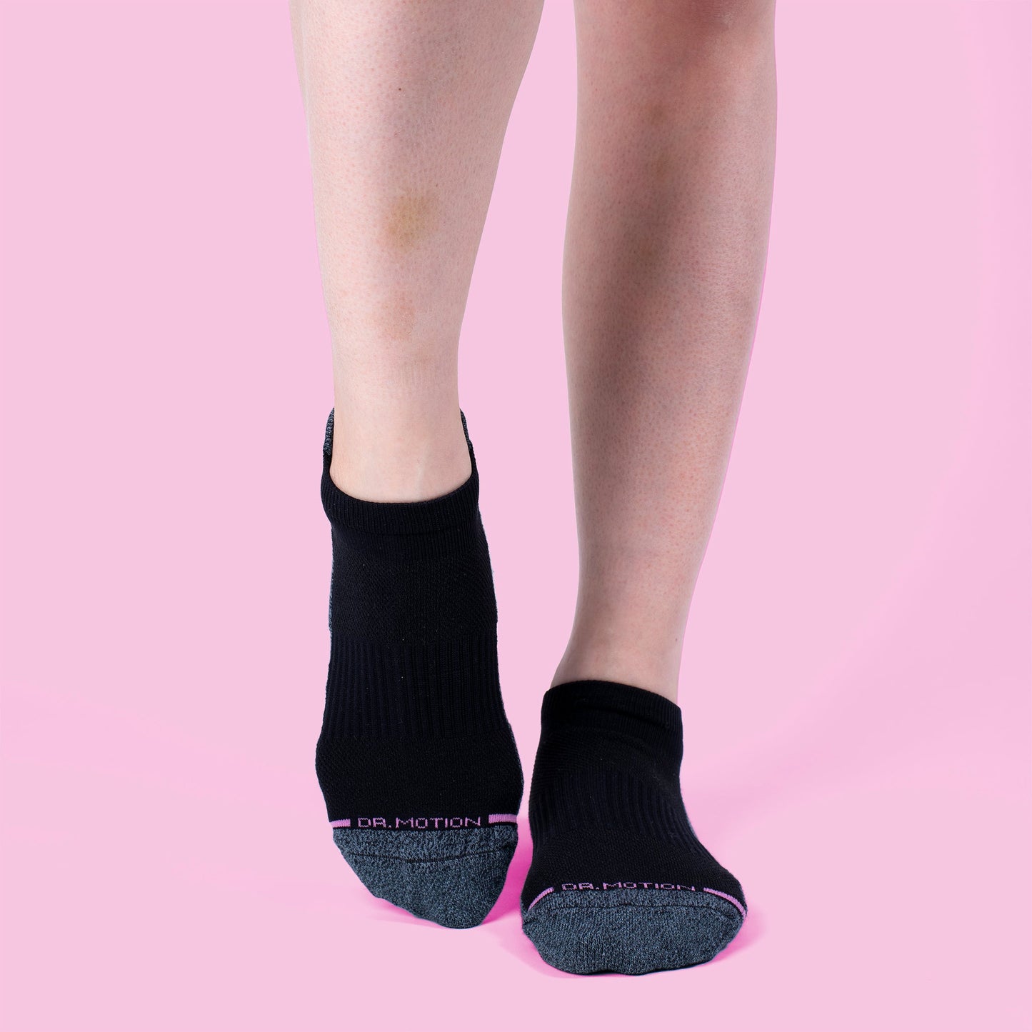 Solid Half-Cushion - Ankle Compression Socks For Women | Dr. Motion