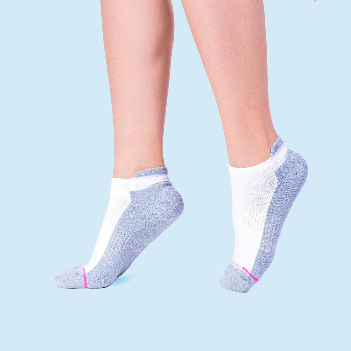Solid Half-Cushion - Ankle Compression Socks For Women | Dr. Motion