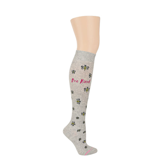 Bee Kind - Knee-High Compression Socks For Women | Dr. Motion