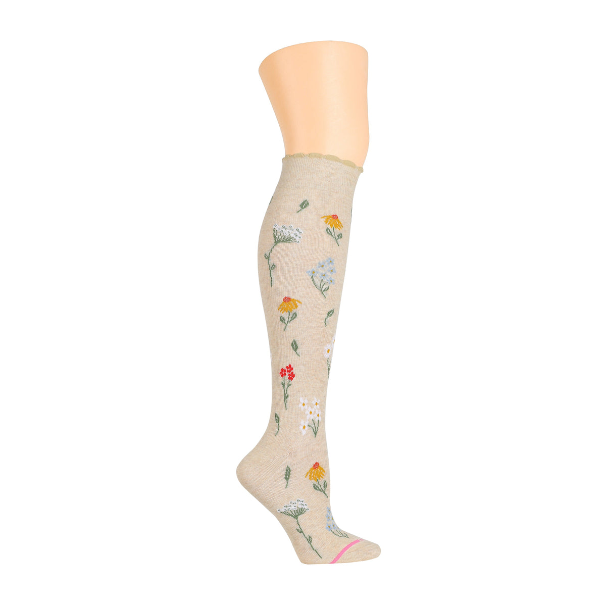 Wildflowers - Knee-High Compression Socks For Women | Dr. Motion