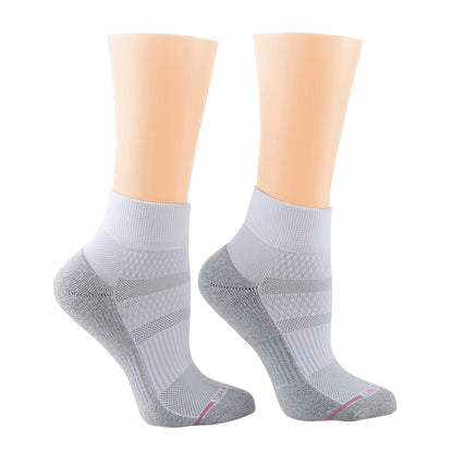 Solid - Quarter Compression Socks For Women | Dr. Motion