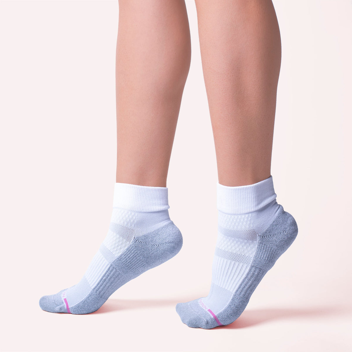 Solid - Quarter Compression Socks For Women | Dr. Motion