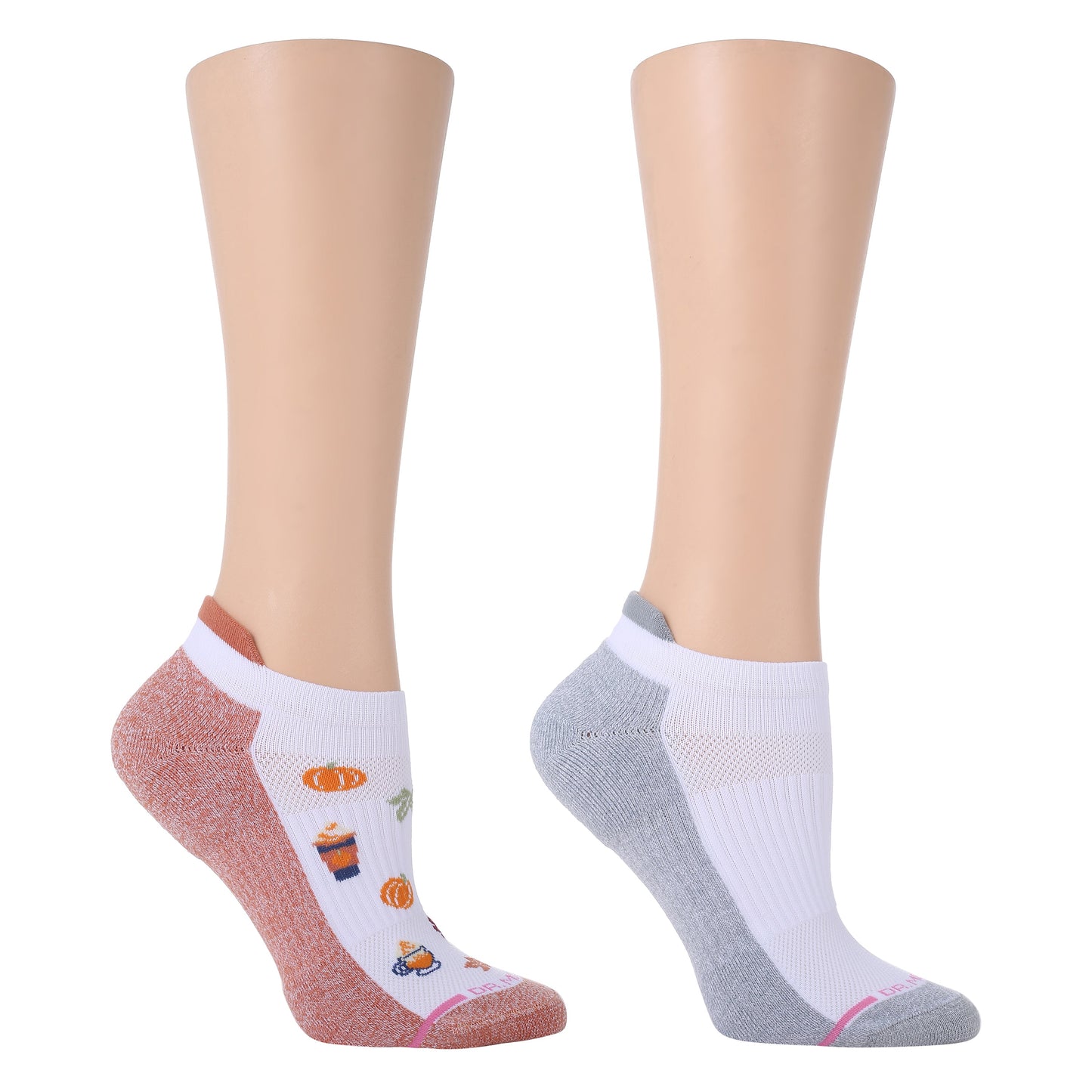 Pumpkin Spice - Ankle Compression Socks For Women | Dr. Motion