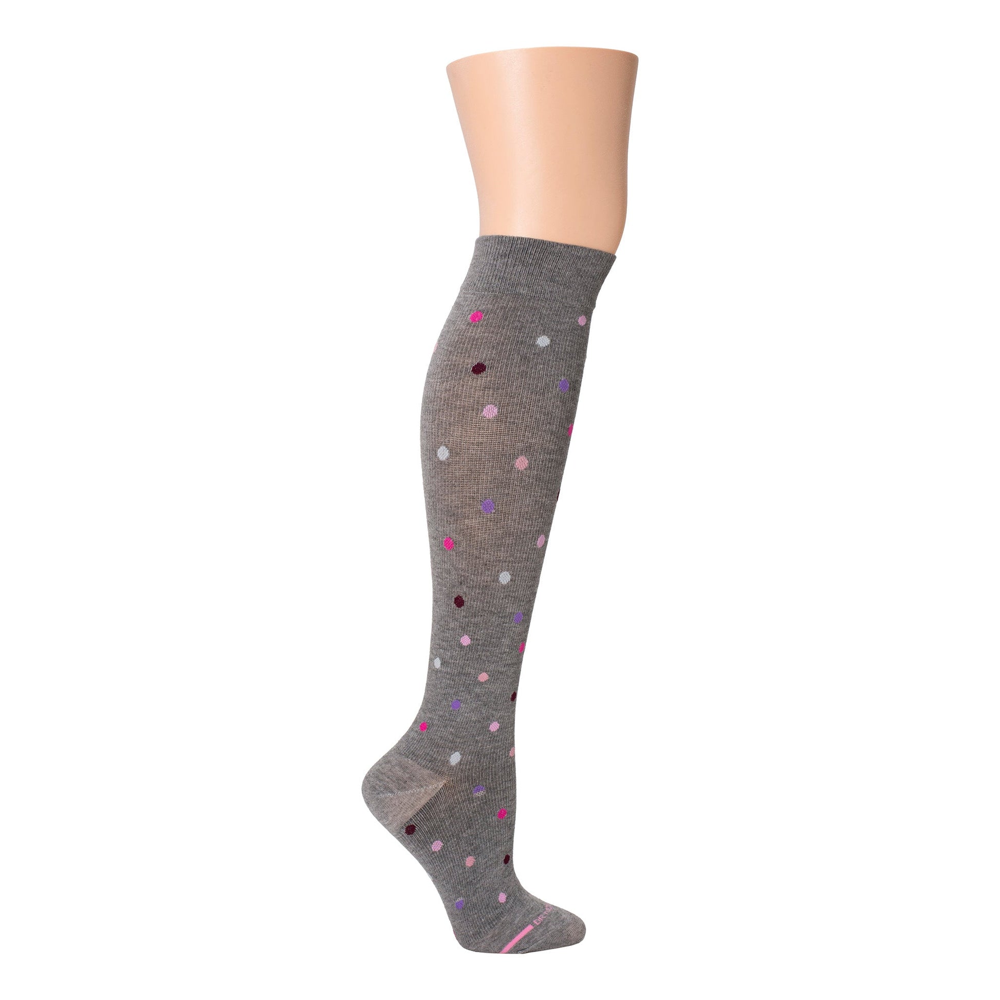 Dancing Dots - Knee-High Compression Socks For Women | Dr. Motion