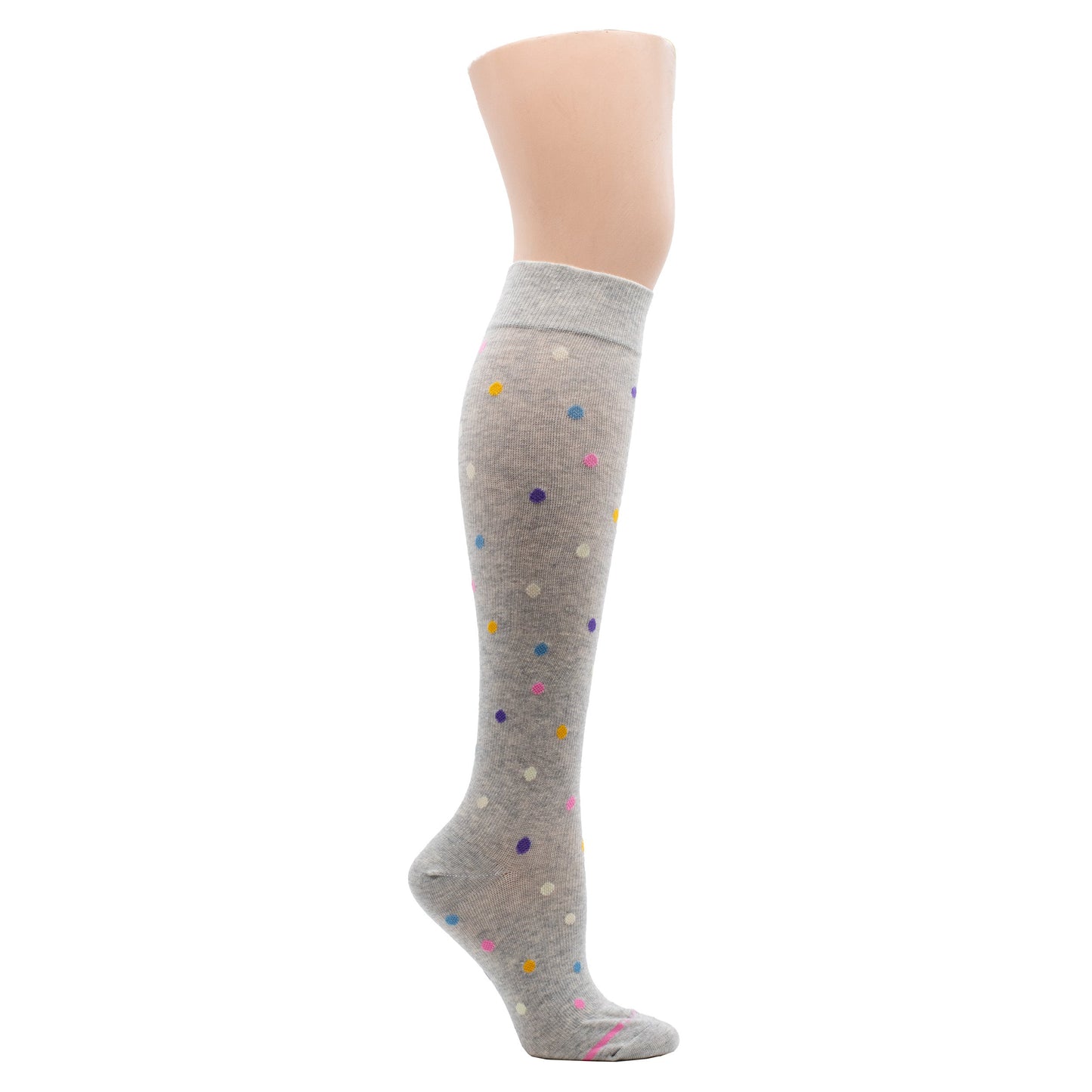 Dancing Dots - Knee-High Compression Socks For Women | Dr. Motion