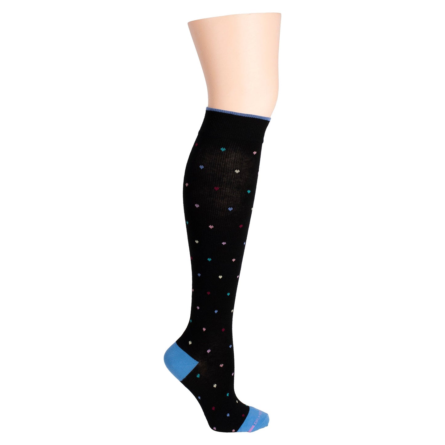 Mini Hearts - Knee-High Compression Socks For Women | Dr. Motion