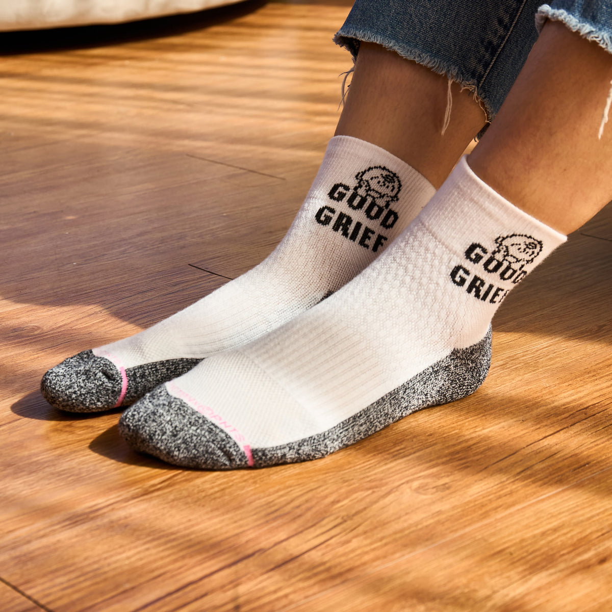Good Grief - Quarter Compression Socks For Women | Dr. Motion