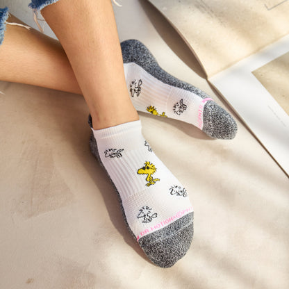 Multi Snoopy Deco - Ankle Compression Socks For Women | Dr. Motion