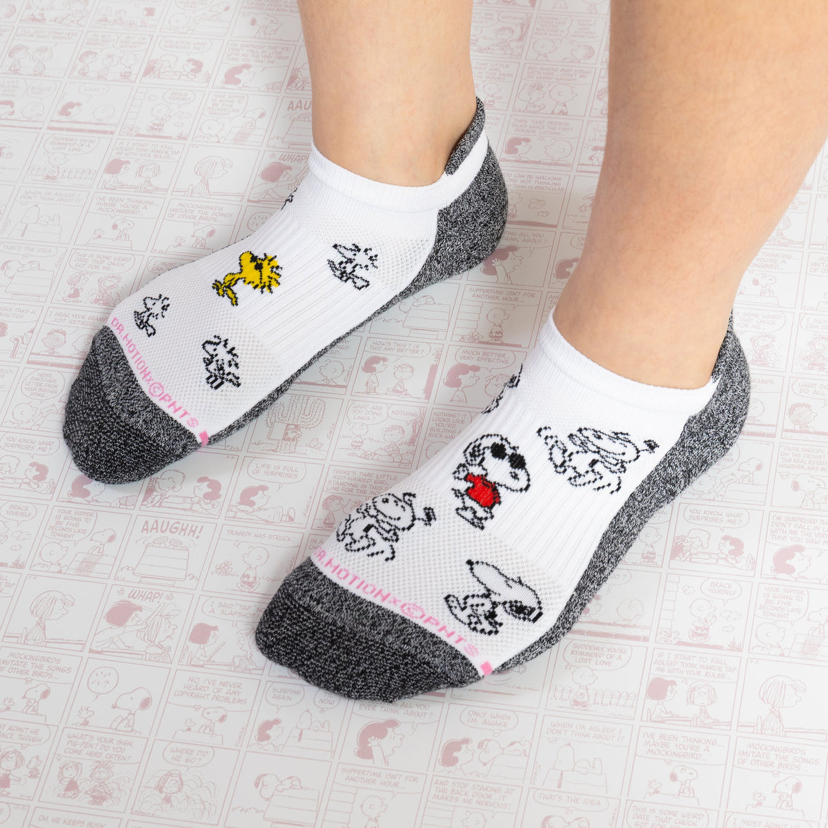 Multi Snoopy Deco - Ankle Compression Socks For Women | Dr. Motion
