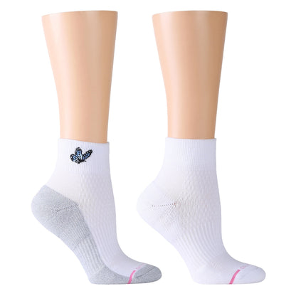 Butterfly - Quarter Compression Socks For Women | Dr. Motion