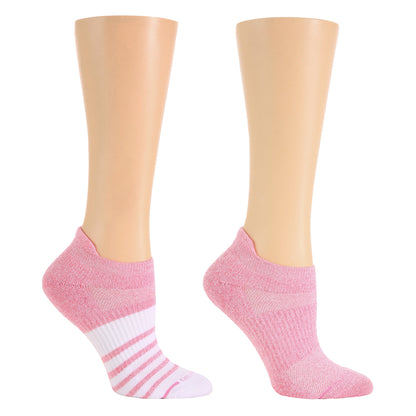 Contrast Stripe - Ankle Compression Socks For Women | Dr. Motion