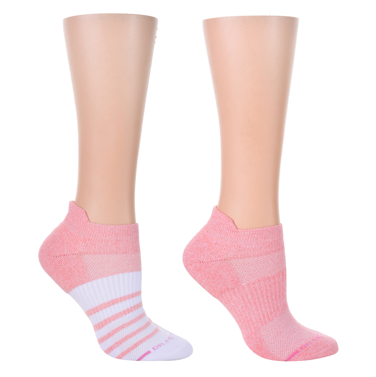 Contrast Stripe - Ankle Compression Socks For Women | Dr. Motion