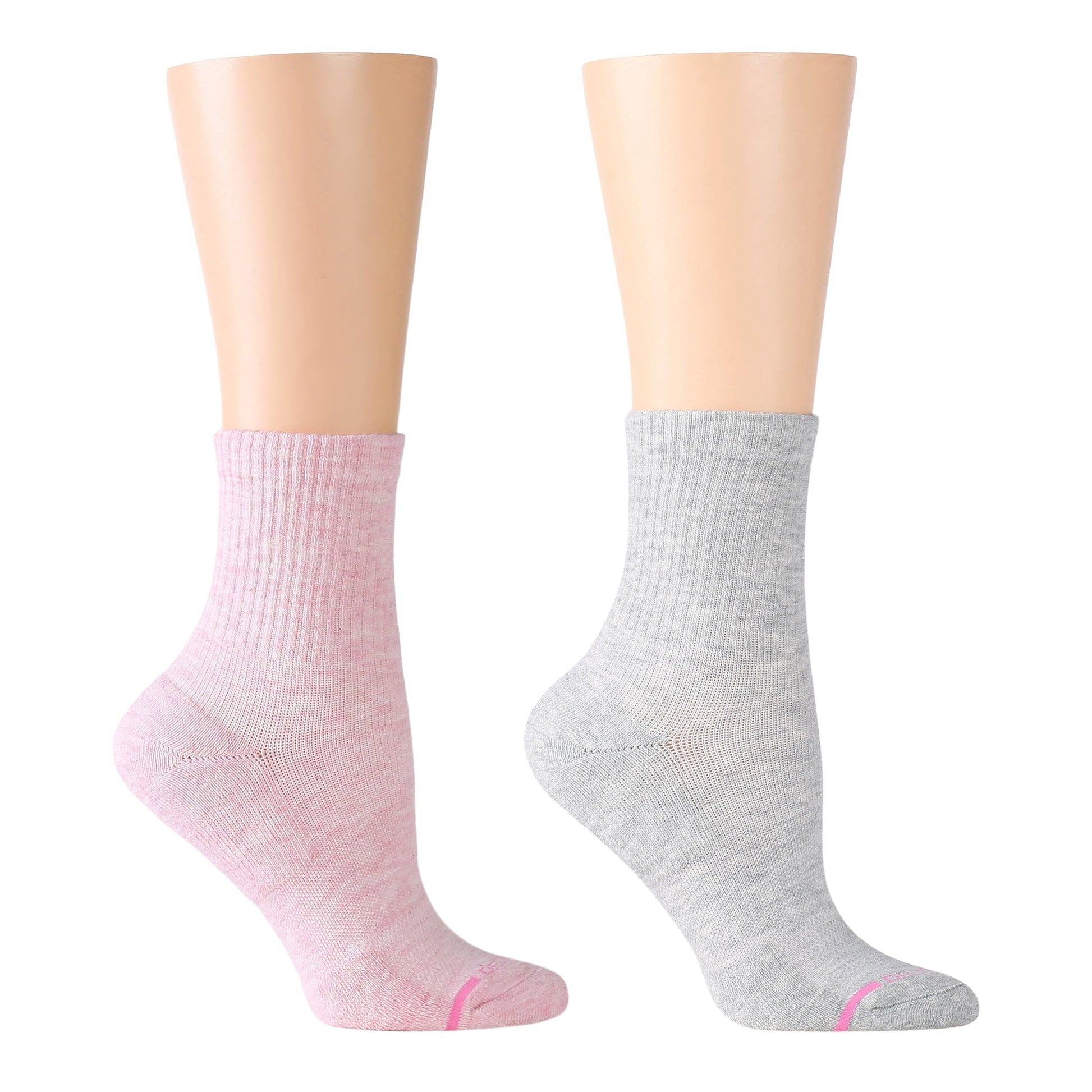 Ribbed - Mid-Crew Compression Socks For Women | Dr. Motion