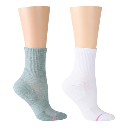 Ribbed - Mid-Crew Compression Socks For Women | Dr. Motion