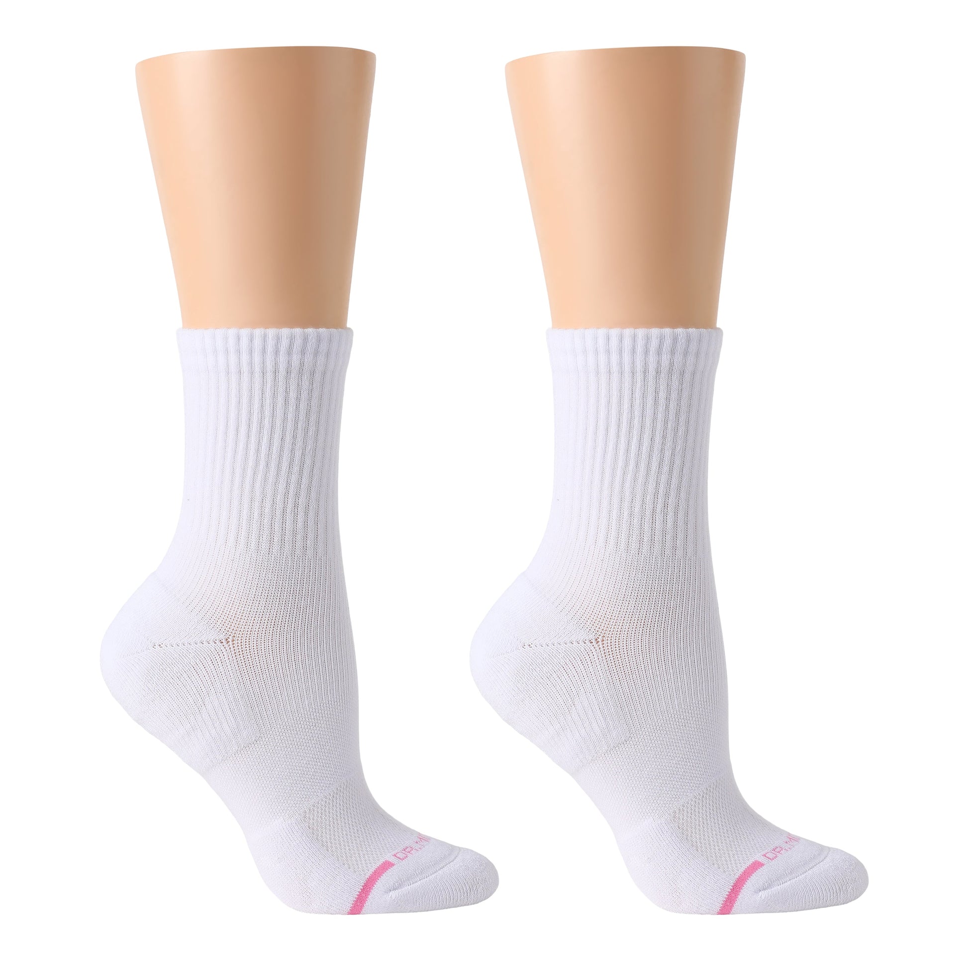 Ribbed - Mid-Crew Compression Socks For Women | Dr. Motion