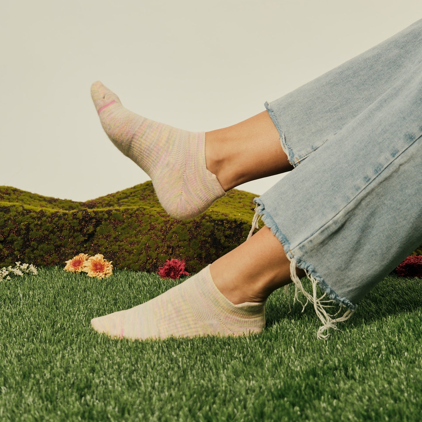 Spacedye - Ankle Compression Socks For Women | Dr. Motion