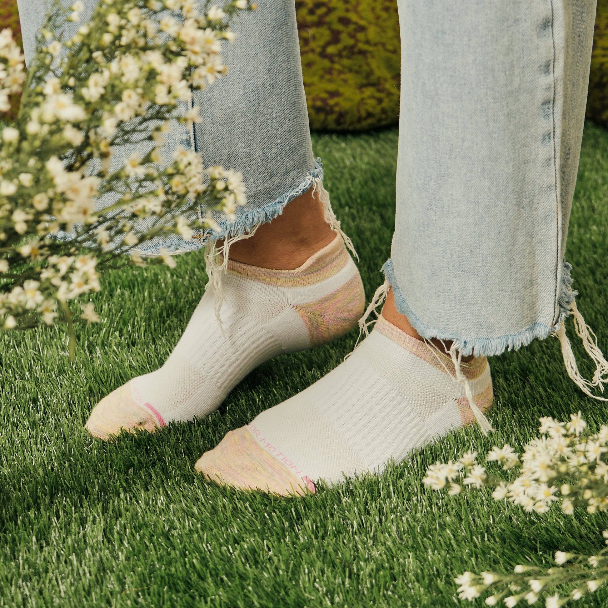 Spacedye - Ankle Compression Socks For Women | Dr. Motion