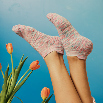 Spacedye - Ankle Compression Socks For Women | Dr. Motion