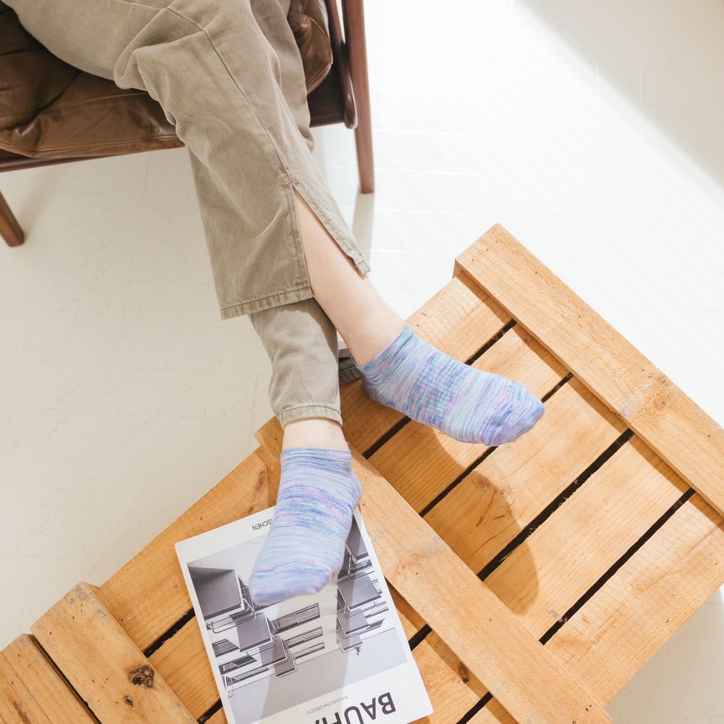 Spacedye - Ankle Compression Socks For Women | Dr. Motion
