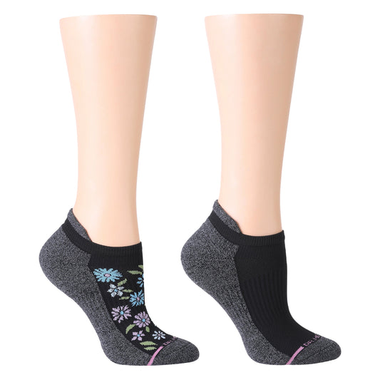 Groovy Floral - Ankle Compression Socks For Women | Dr. Motion