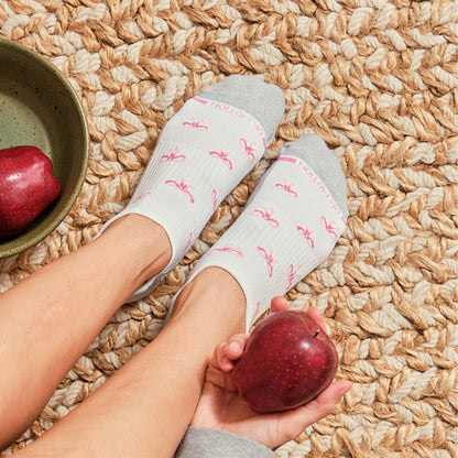 Bows - Ankle Compression Socks For Women | Dr. Motion