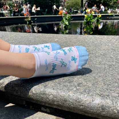 Dragonfly - Ankle Compression Socks For Women | Dr. Motion