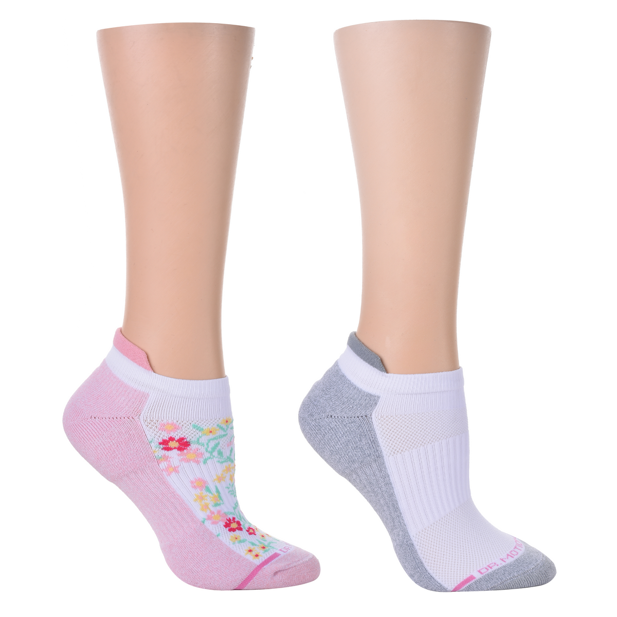 Multicolored Wildflower - Ankle Compression Socks For Women | Dr. Motion