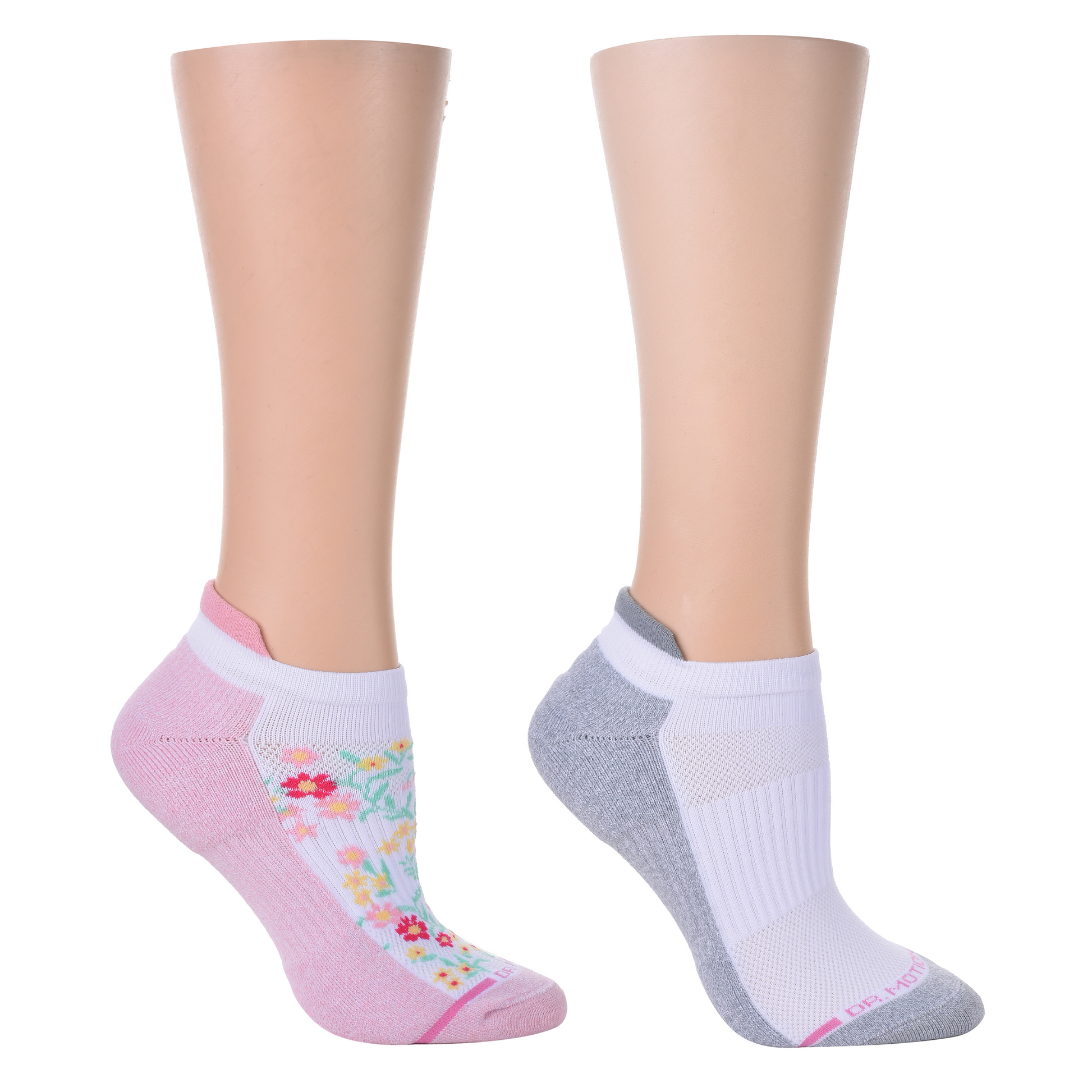 Multicolored Wildflower - Ankle Compression Socks For Women | Dr. Motion