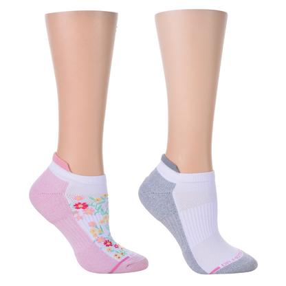 Multicolored Wildflower - Ankle Compression Socks For Women | Dr. Motion