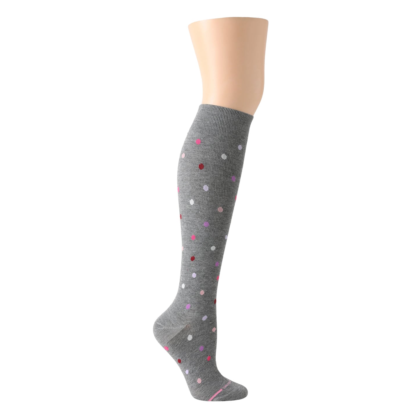 Dancing Dots - Knee-High Moderate Compression Socks For Women | Dr. Motion