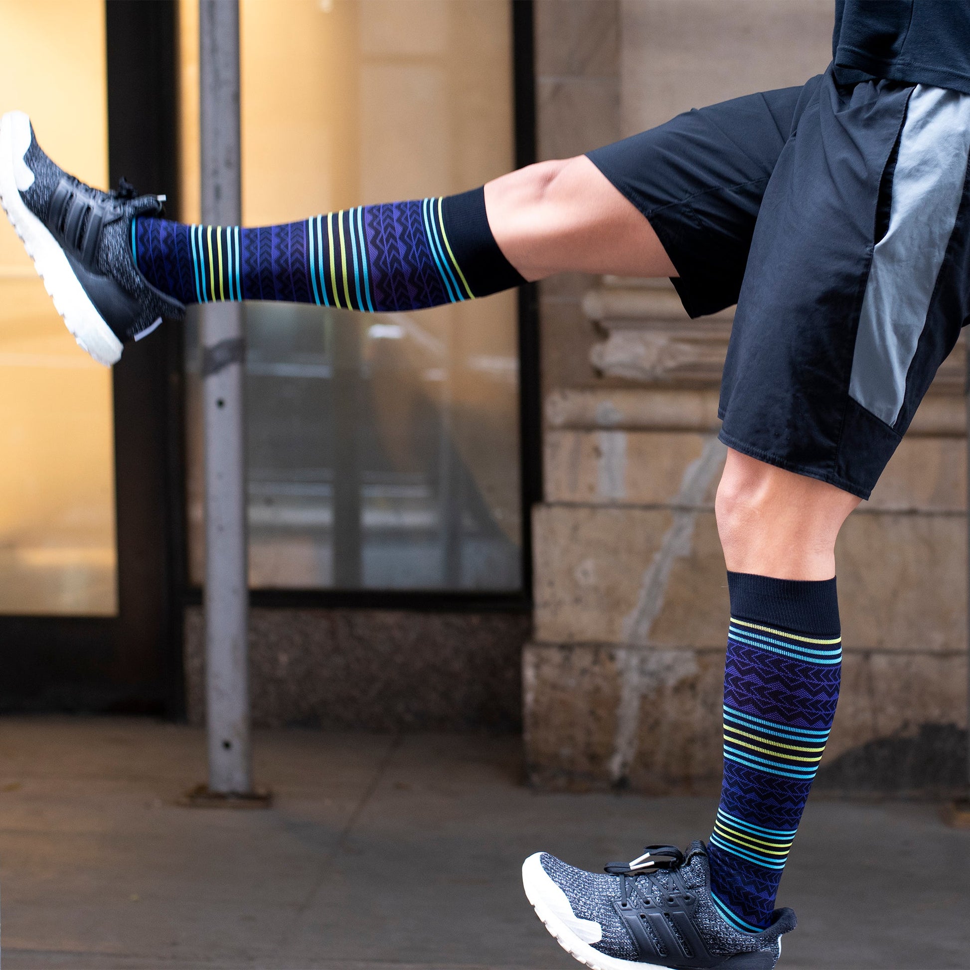 Soft Aztec - Athleisure Compression Socks For Men & Women | Dr. Motion