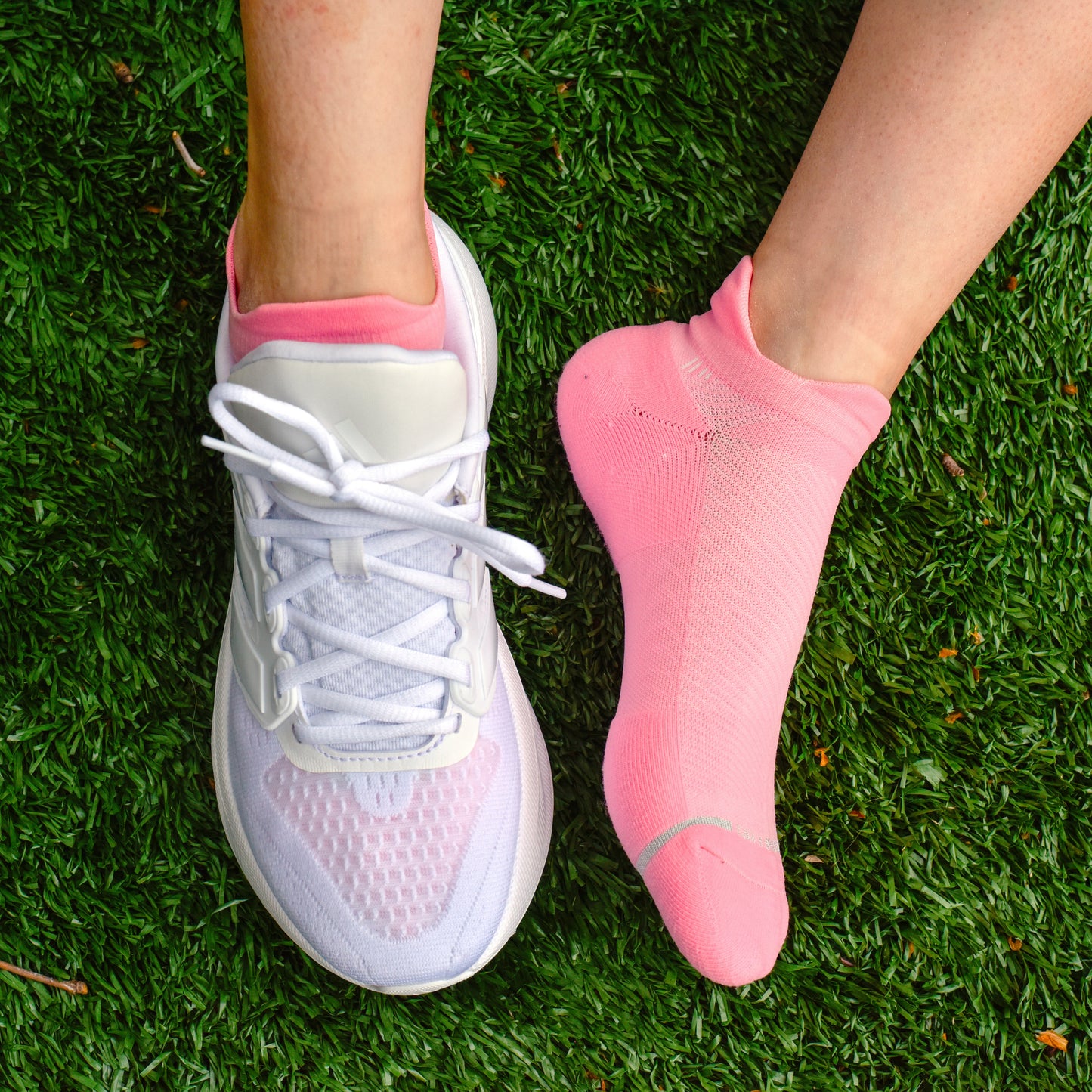 Solid Texture - Performance Ankle Compression Socks for Women | Dr. Motion
