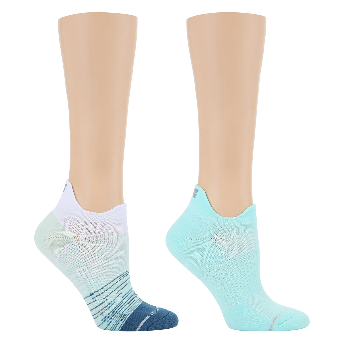 Ombre Colorblock - Performance Ankle Compression Socks for Women | Dr. Motion