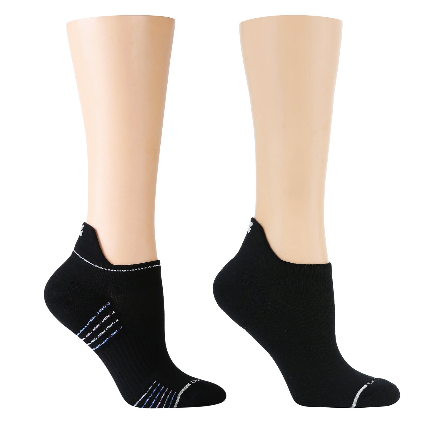 Preppy Stripe - Performance Ankle Compression Socks For Women | Dr. Motion