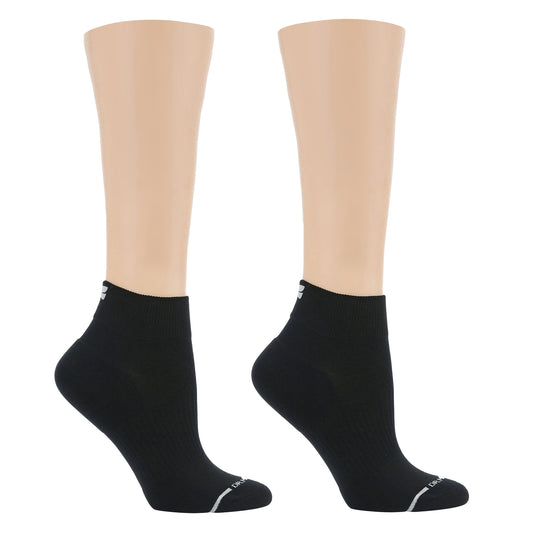 Plain Knit Texture - Performance Quarter Compression Socks for Women | Dr. Motion