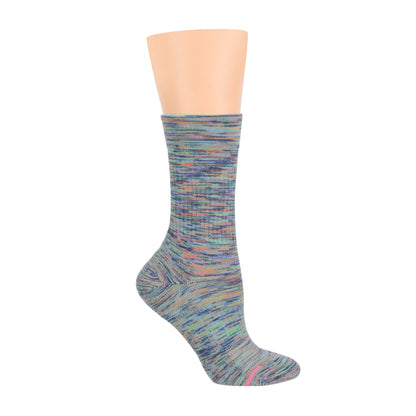 Spacedye - Compression Outdoor Medium Weight Crew For Women | Dr. Motion