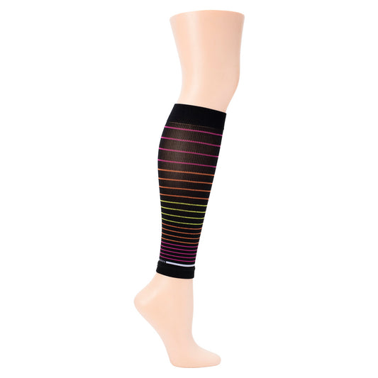 Multi Stripe - Compression Calf Sleeves For Men & Women | Dr. Motion