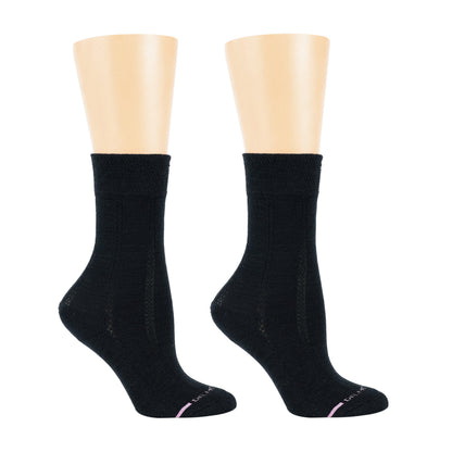 Texture Column - Diabetic Half-Cushion Socks For Women | Dr. Motion