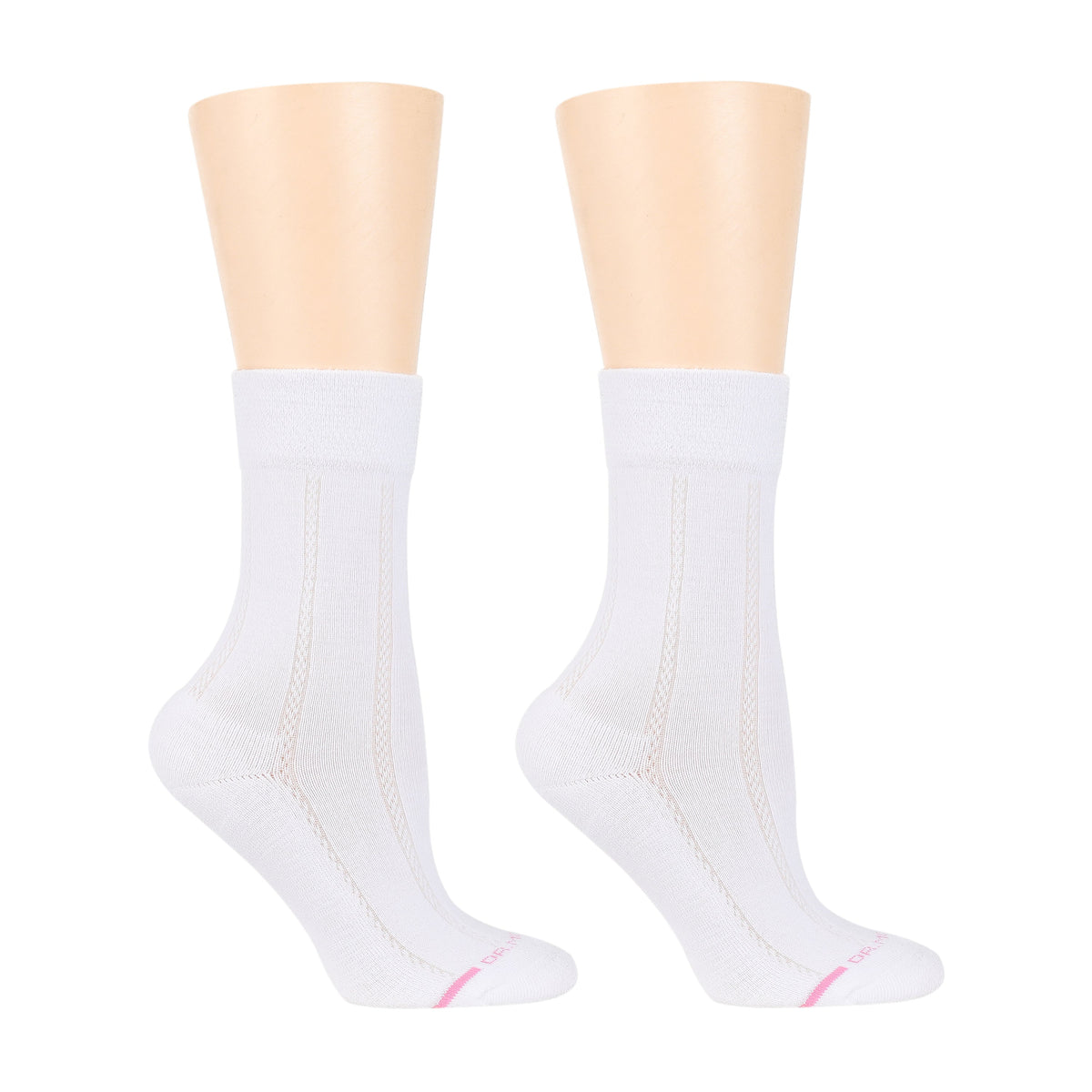 Texture Column - Diabetic Half-Cushion Socks For Women | Dr. Motion
