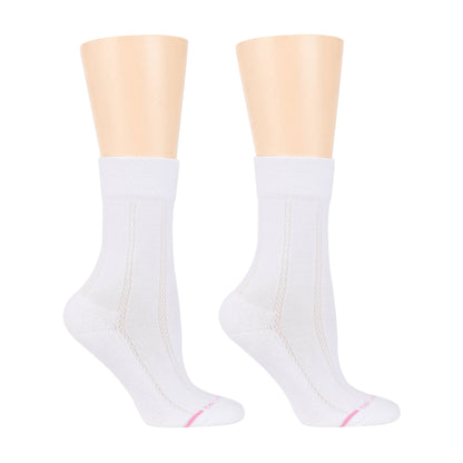 Texture Column - Diabetic Half-Cushion Socks For Women | Dr. Motion