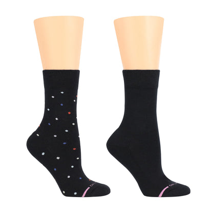 Multidots - Diabetic Half-Cushion Socks For Women | Dr. Motion