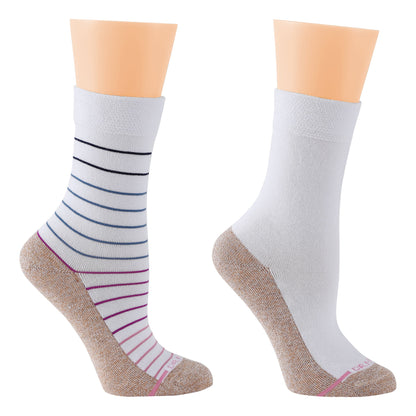 Pin Stripe - Diabetic Socks For Women | Dr. Motion