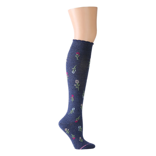 Carnation - Knee-High Compression Socks For Women | Dr. Motion