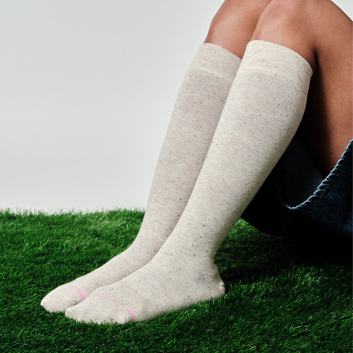 Nep Yarn - Knee-High Compression Socks For Women | Dr. Motion