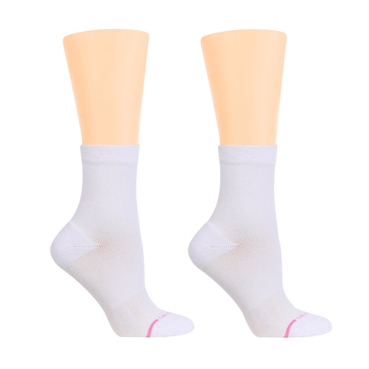 Solid - Mid-Crew Compression Socks For Women | Dr. Motion
