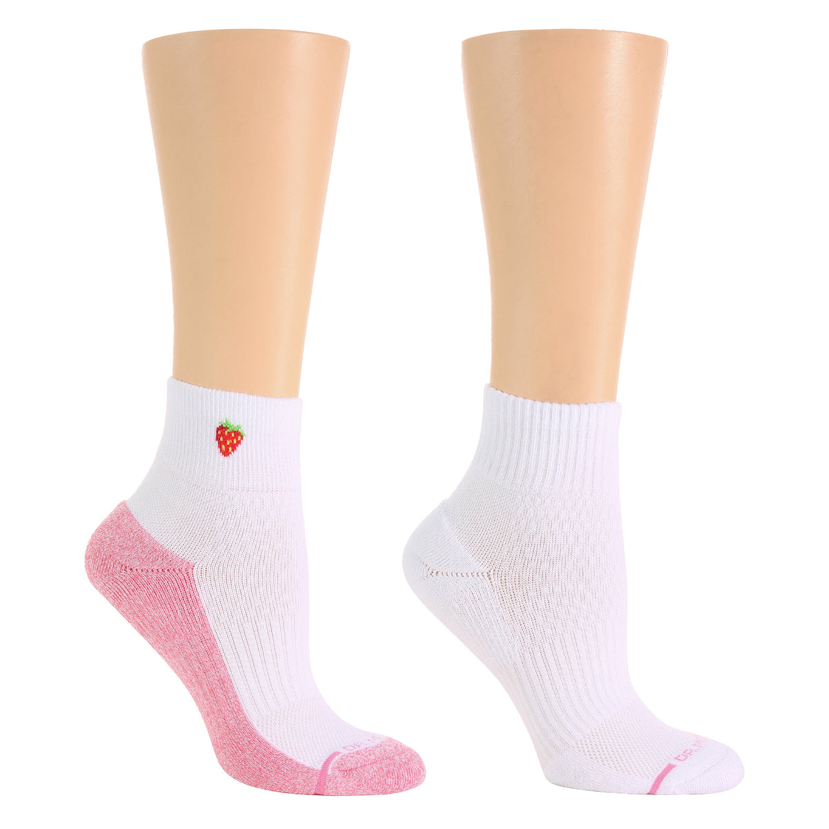 Strawberry - Quarter Compression Socks For Women | Dr. Motion
