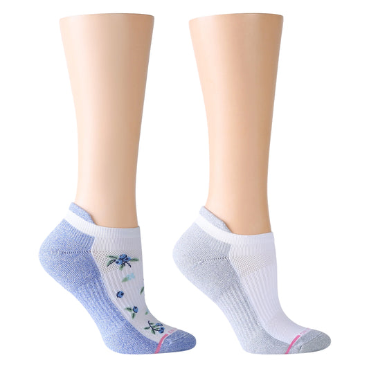 Blueberries - Ankle Compression Socks For Women | Dr. Motion